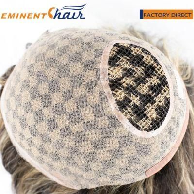 Custom Double French Lace Highlight Spots Wig for Women