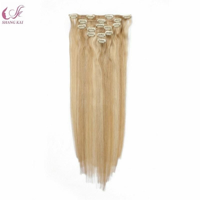 Beauty Brazilian Human Hair Extension Clip Hair Extension Brazilian Virgin Human Hair