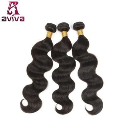 Peruvian Virgin Remy Hair Weave Natural Human Hair Body Wave Weave