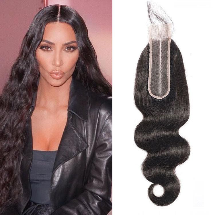 Kbeth 2*6 Lace Closure for Black Girls Middle Part Sexy Good Quality Brazilian Custom Size 22 Inch Body Wave Straight Human Hair Closures Aliexpress Hotsale