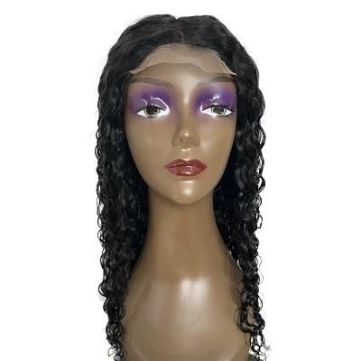 Water Wave Brazilian Human Hair Wigs 4*4 Lace Front Wigs for Black Women