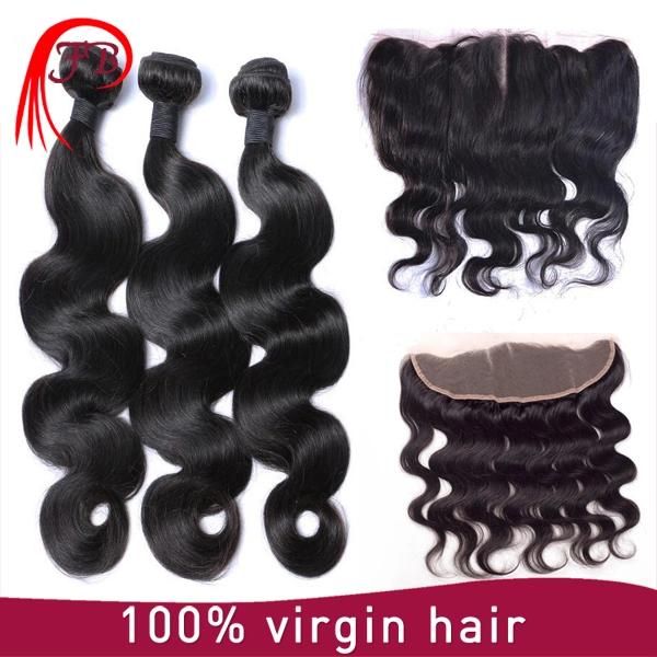 Brazilian Remy Hair Closure 13*4 Lace Frontal