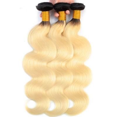 Wholesale 1b/613 Honey Blonde Bundles Body Wave Brazilian Hair Weave Bundles 100% Remy Hair Extensions 1/3/4 Bundles 10 to 26 Inches