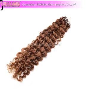 Brazilian Remy Blown Deep Wave #6 22&quot; Micro Ring Hair Extension