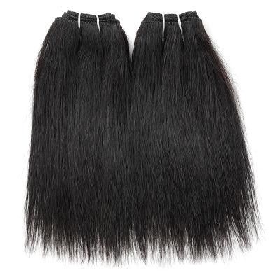 Silky Straight Double Drawn 100% Remy Hair Weft Human Hair Weave Extensions