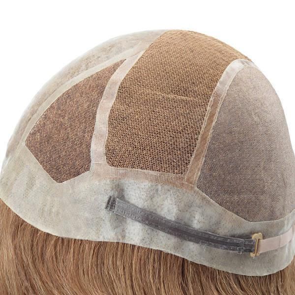 Lw4874 Lace Combine with Silicon Injected Very Natural Hair Replacement for Women