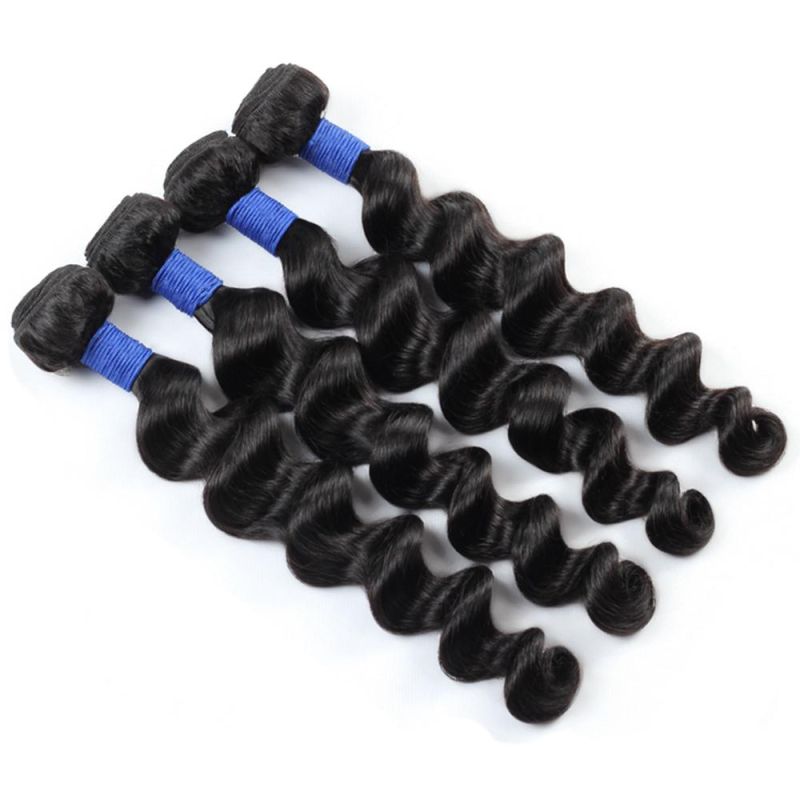 Kbeth Human Hair Weave for Sexy Girls 16 Inch Low MOQ Custom Designer Aibaba Hotsale Deep Loose Wavy 100% Virgin Brazilian Woman Hair Weft Overnight Shipping