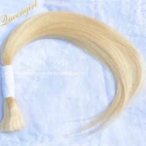 Micro Braids Remy Human Hair Bulk Raw Virgin Blond Indian Hair Extensions