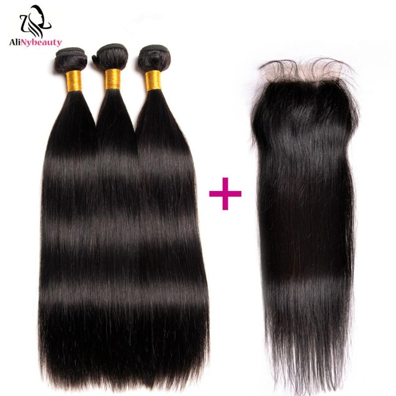 Alinybeauty Unprocessed 10A 12A Human Hair Bundles, Wholesale Bundle Virgin Hair, Virgin Indian Hair Bundle