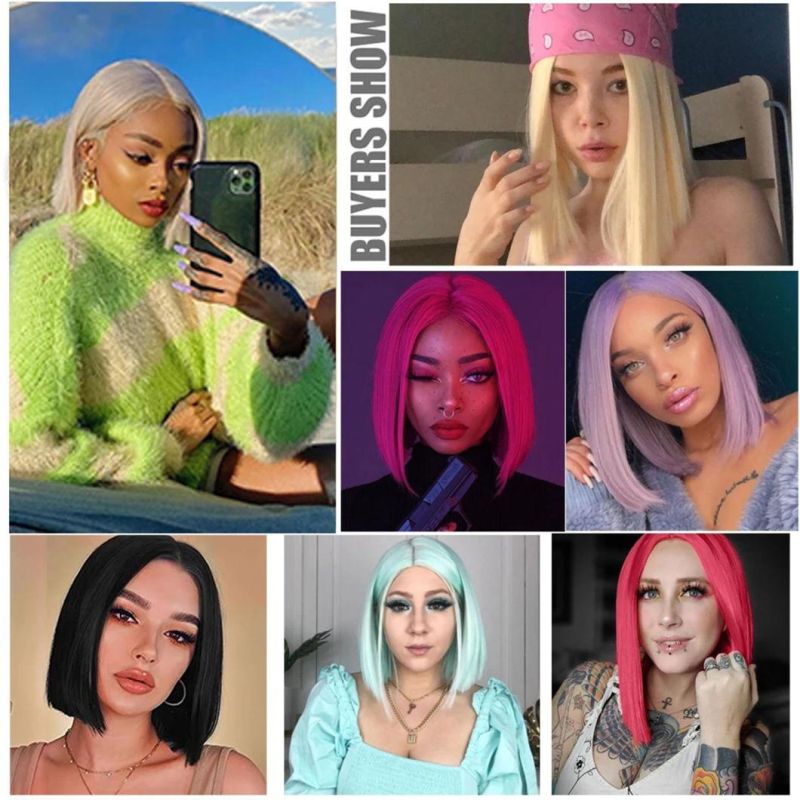 Straight Hair Brazilian Human Hair Wig Lace Front for Woman Brazilian Human Hair Wigs