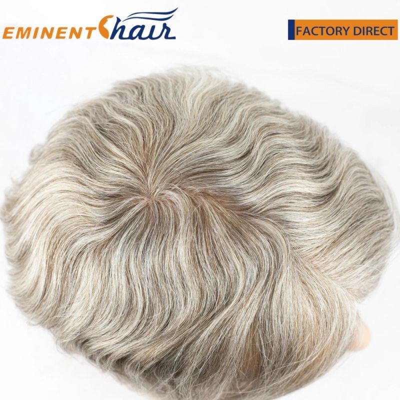 Custom Indian Human Hair Lace Men′ S Toupee