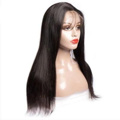 Riisca 360 Lace Frontal Wig Lace Front Human Hair Wigs with Pre-Plucked Hairline Human Hair Wig Straight Wigs Brazilian Hair