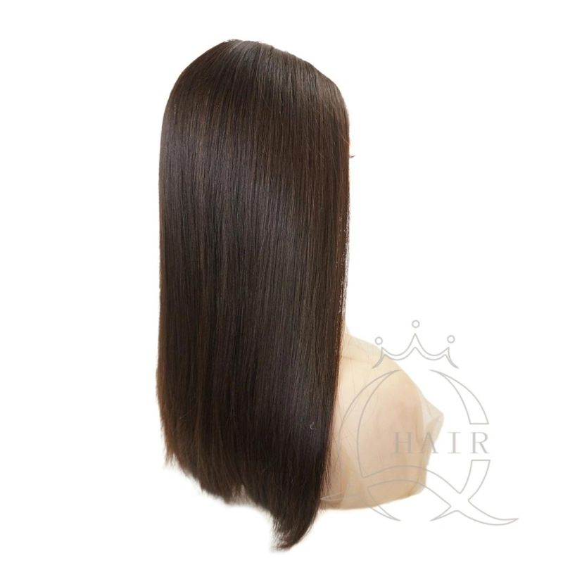 China Wig Factory Wholsesale Unprocessed Virgin Hair Wig/ Invisible Lace Top Wig/ Undetectable Lace Front Wig/Kosher Jewis Wig/Custom Wigs for White Women