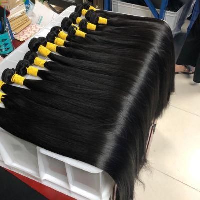 12A Straight Top Quality 10 to 40 Inch Black Color 100% Unprocessed Brazilian Hair Straight Virgin Hair Bundles