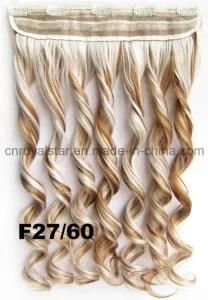 Hot 5 Clips in Hair Extension Synthetic Curly Hair Piece