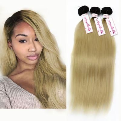 Angelbella Raw Mink Brazilian Hair Products 1b# 613# Virgin Hair Bundles