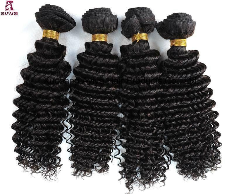 Deep Wave Brazilian Natural Virgin Hair Extension