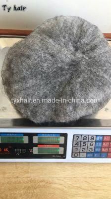 Grey Color Custom Size 8*11 Size 4mm Wave 6mm Wave 8mm Wave Man Wave Unit Hair Replacement Units Toupee for Elders