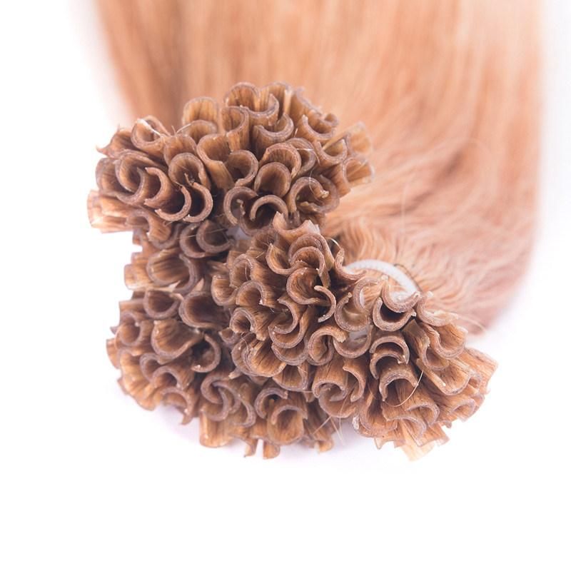 100% Remy Human Hair Nail U Tip Hair Extension 14inches