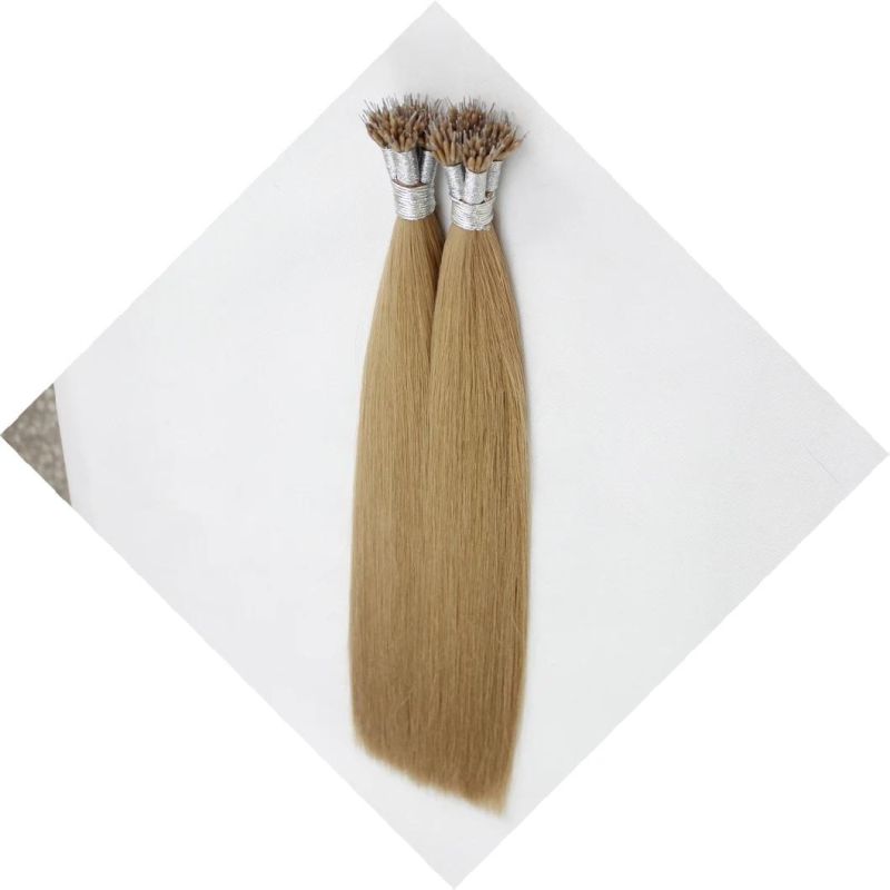 Nano Ring Extensions Brazilian Straight Human Hair Bundles 27 Color Remy Human Hair Extensions