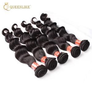 10A Grade Indian Aligned Cuticle Loose Wave Human Hair