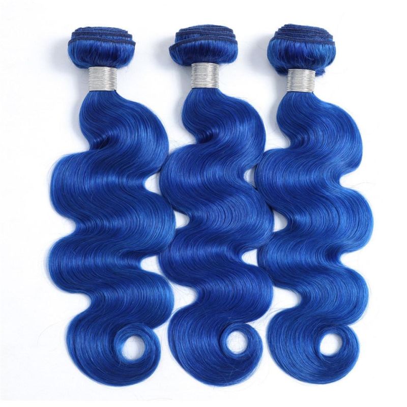 Bodywave Weaving 100% Virgin Pink Color Human Hair Extension