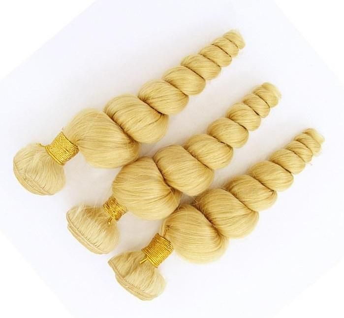 Kbeth Human Hair Weave 10A Loose Wave 12inch Verified Suppliers 613 Bundles Deal Ash Blonde Cambodian Wholesale