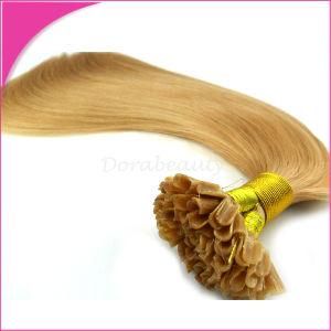 European Pre Bonded U-Tip Hot Fusion Remy Human Hair Extensions
