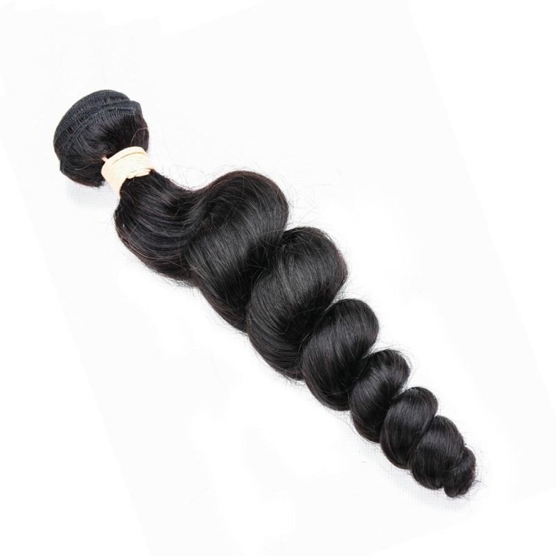 Loose Wave Hair Bundle 100% Virgin/Remy Human Hair in Stock Wig