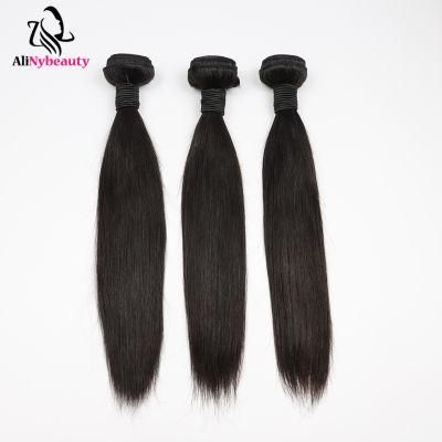 Straight Mink Virgin Hair Brazilian Hair Bundle, Remy 100 Brazilian Human Hair Weave, Virgin Raw Brazilian Cuticle Aligned Hair