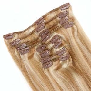 Factory Price Silky Straight Brazilian Remy Natural Clip Extension Human Hair