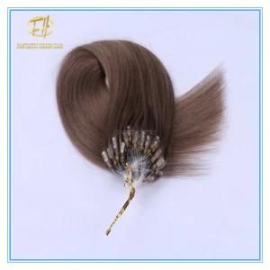 Customized Color High Quality Double Drawn Micro Ring Extension Hairs with Factory Price Ex-014