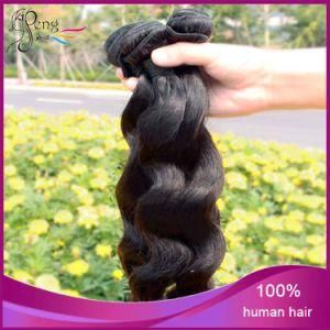 Super Indian Weave Loose Wave Virgin Remy Human Hair Weft