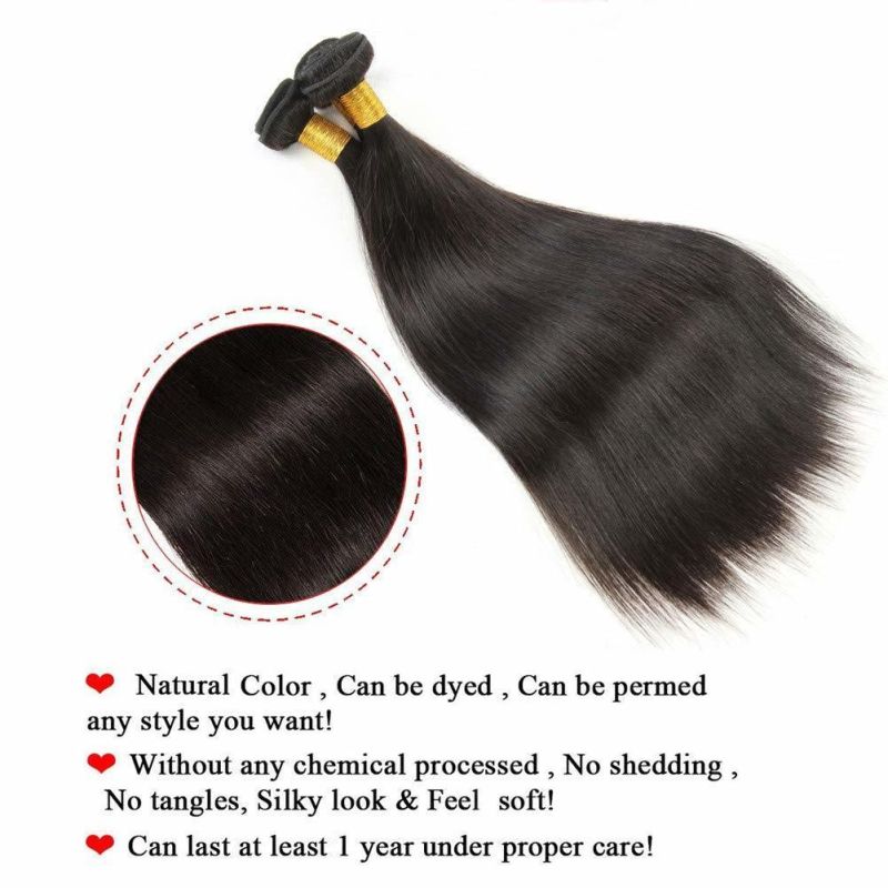 Hair Bundles with Brazilian Human Hair Bundles Remy Hair Extensio