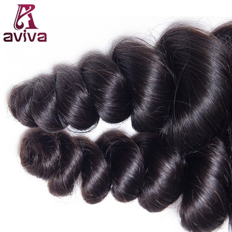 Brazilian Virgin Remy Hair Weave Double Drown Human Hair Loose Wave Weave