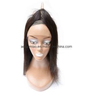 100% Virgin Remy Mongolian Human Hair Wig 360 Lace Frontal Closure