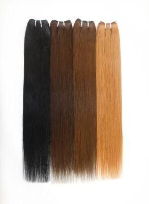 Straight Brazilian Human Hair Hair Bundles Black Blond Brown Color Remy Human Hair Weaving Bundles Extensions