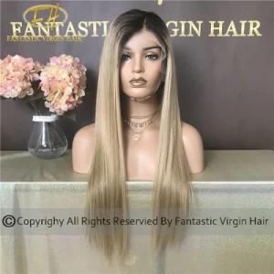 Solon Color Chinese Virgin/Remy Human Hair Full/Frontal Lace Wig with Wholesale Price