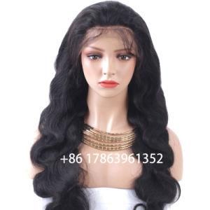 Body Wave Hair Natural Color Full Lace Wig Hair 8-24inch Brazilian Virgin Hair