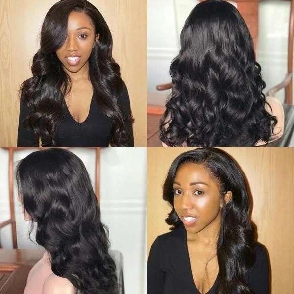 Afro Kinky Curly Brazilian Human Hair Swiss HD Film African American Lace Frontal Wigs for Black Women