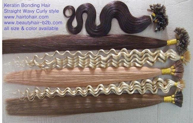 Remi Pre-Bonded Hair, U-Tip, I-Tip Hair