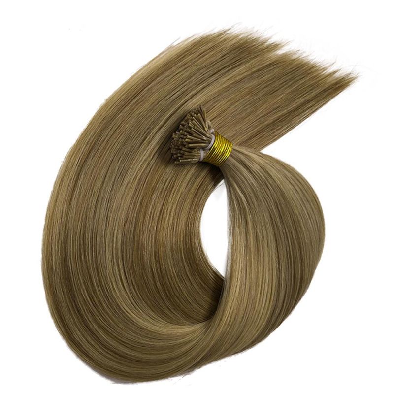 Lwholesale Human Hair Extensions Remy I Tip Raw Virgin Hair