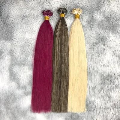10A Silky Straight Nano Rings Russian Remy Hair Double Drawn Hair Extensions