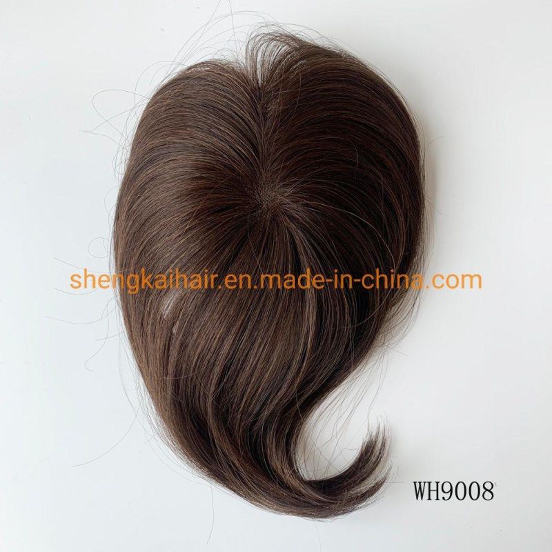 Wholesale Human Hair Synthetic Hair Women Hair Toppers