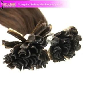 100% Virgin Prebonded Hair Extension U Tip/Nail Hair Keratin Hair