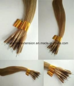 Virgin Human Hair Nano Beads Hair Extension for Lady
