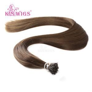Top Grade Virgin Remy Hair Keratin Hair Human Hair