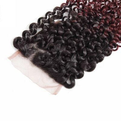 Wholesale Remy Natural Hair Kinky Curly Lace Closure
