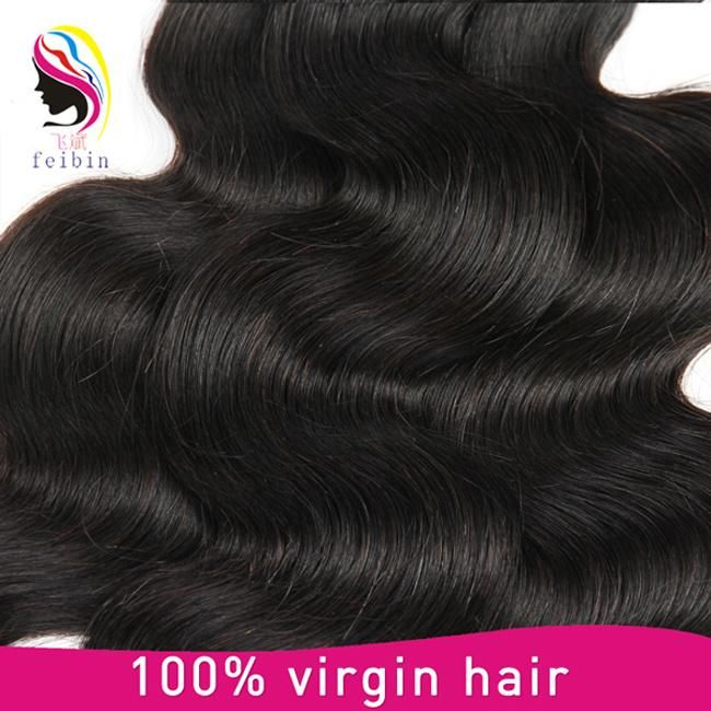 Factory Price 7A Remy Body Wave Indian Human Hair Extension