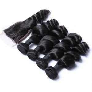 Natural Color Loose Wave Unprocessed Indian Virgin Hair